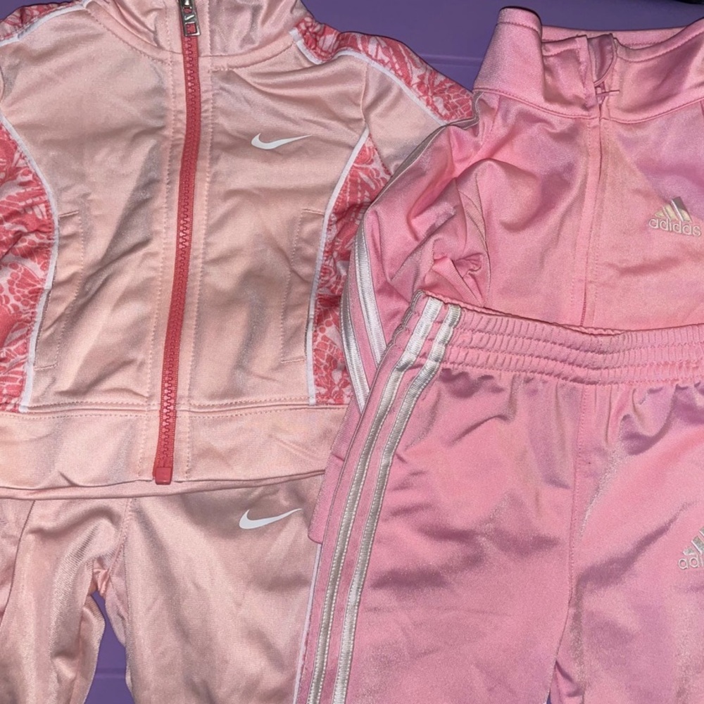 Nike and adida sweatsuits